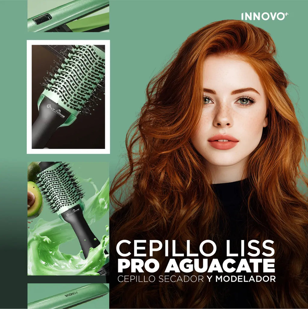 💎 Plancha + Cepillo Secador de Aguacate Remington | Cabello de Salón en Minutos