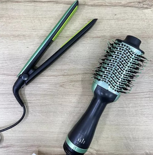 💎 Plancha + Cepillo Secador de Aguacate Remington | Cabello de Salón en Minutos